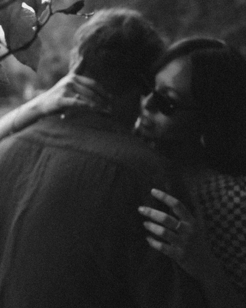 a girlfriend and boyfriend hugging in centre london captured by eilish burt photography